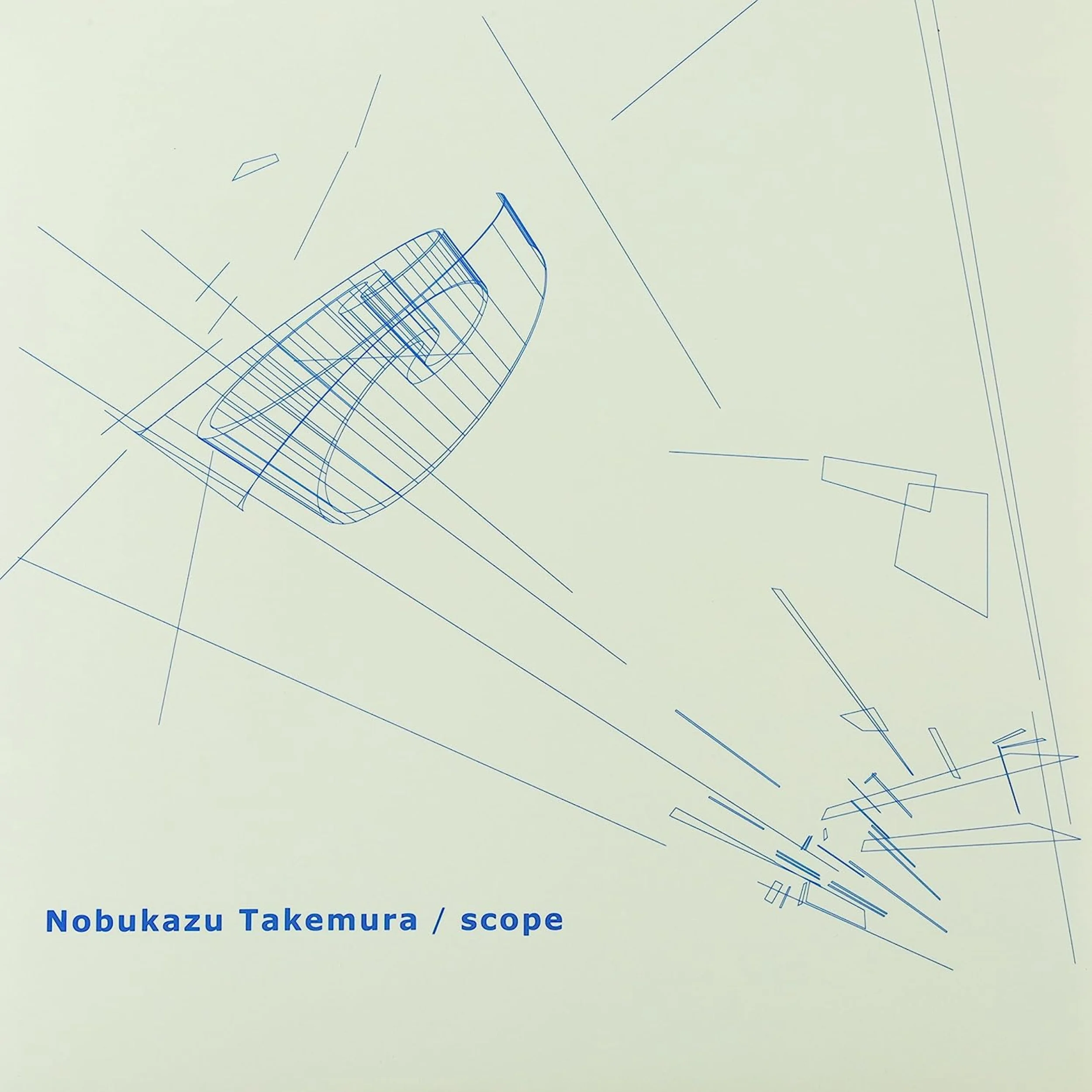Music record cover with a constructivism-inspired artwork.