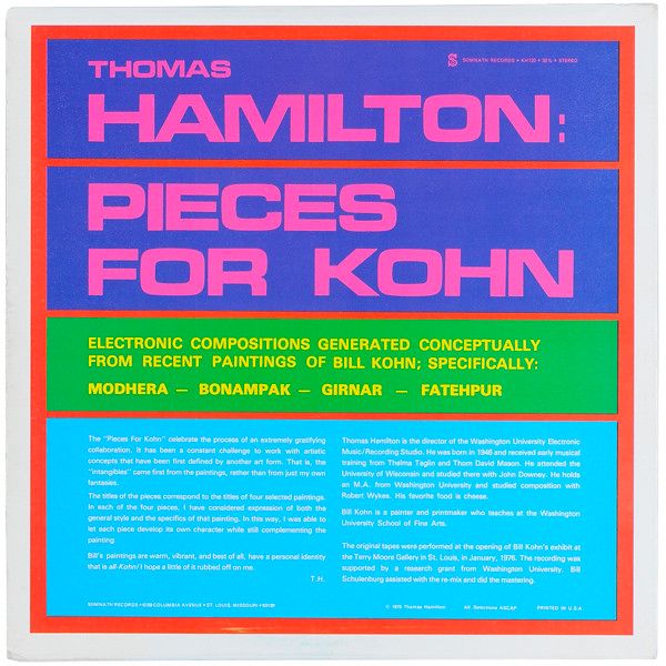 Part of the cover design. Futuristic typography work in very bright and neon colors